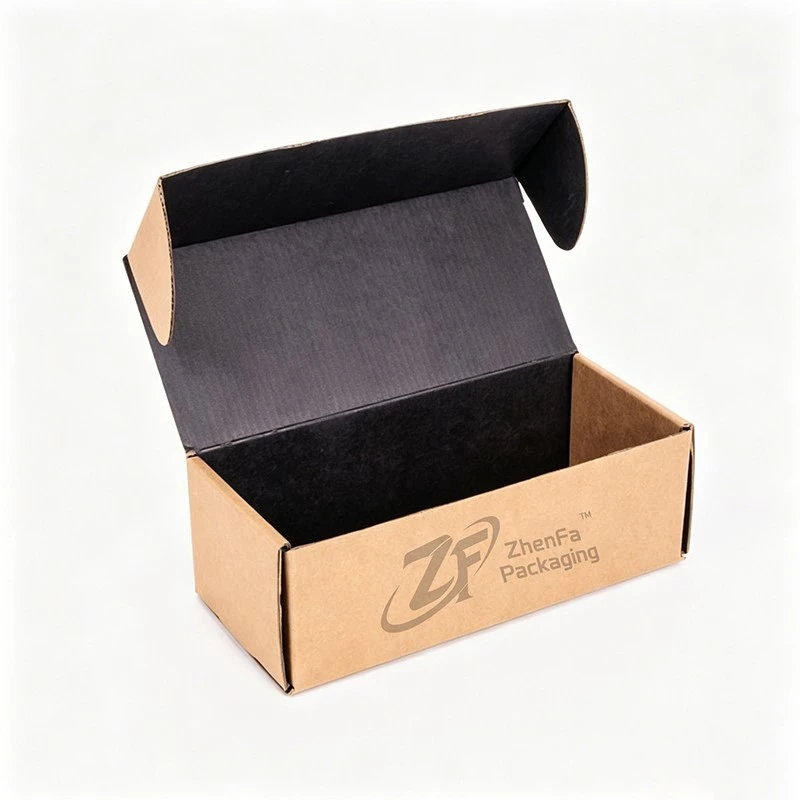 Corrugated Tuck-in Box With Rolled Edges factory