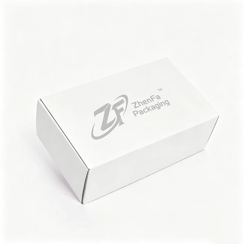 Corrugated Tuck-in Box with Rolled Edges